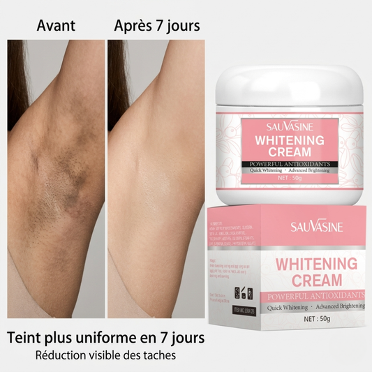 Crème corporelle éclaircissante à la vitamine C