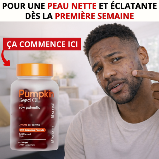 Gélules d'huile de pépins courge
