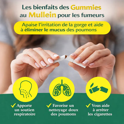 Mullein Gummies -complément alimentaire à base de plantes