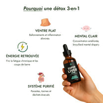Détox Naturelle Foie, Estomac & Côlon
