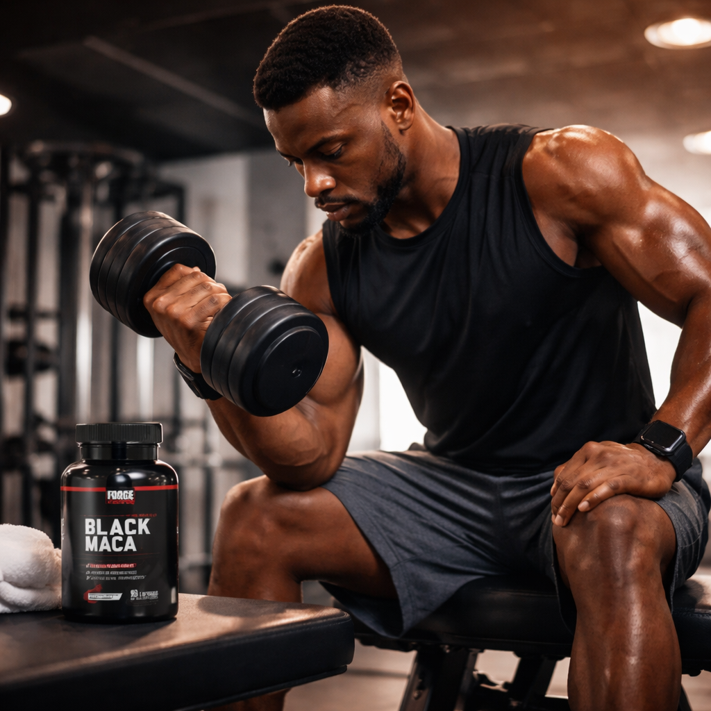 BLACK MACA COMPLEMENT ENERGETIQUE DE FORCE ET VITALITE MASCULINE
