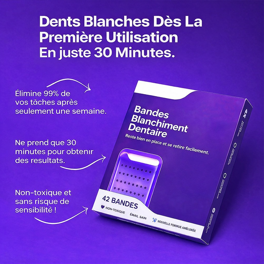 Bandes blanchissantes violettes: Dr DENT™