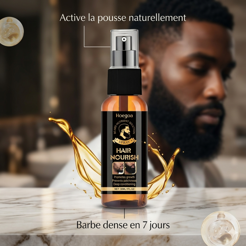 Essence pour croissance puissante de barbe