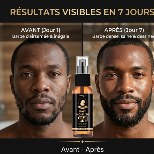 Essence pour croissance puissante de barbe