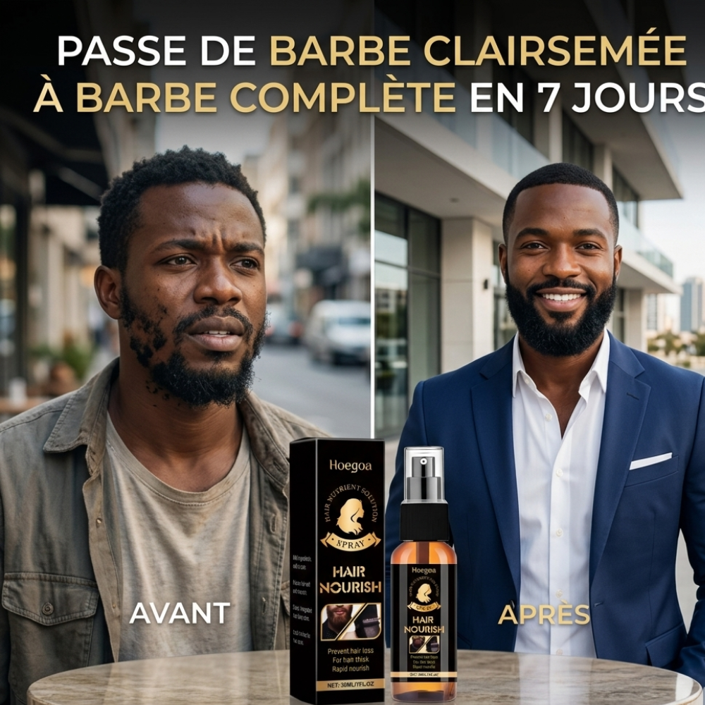Essence pour croissance puissante de barbe