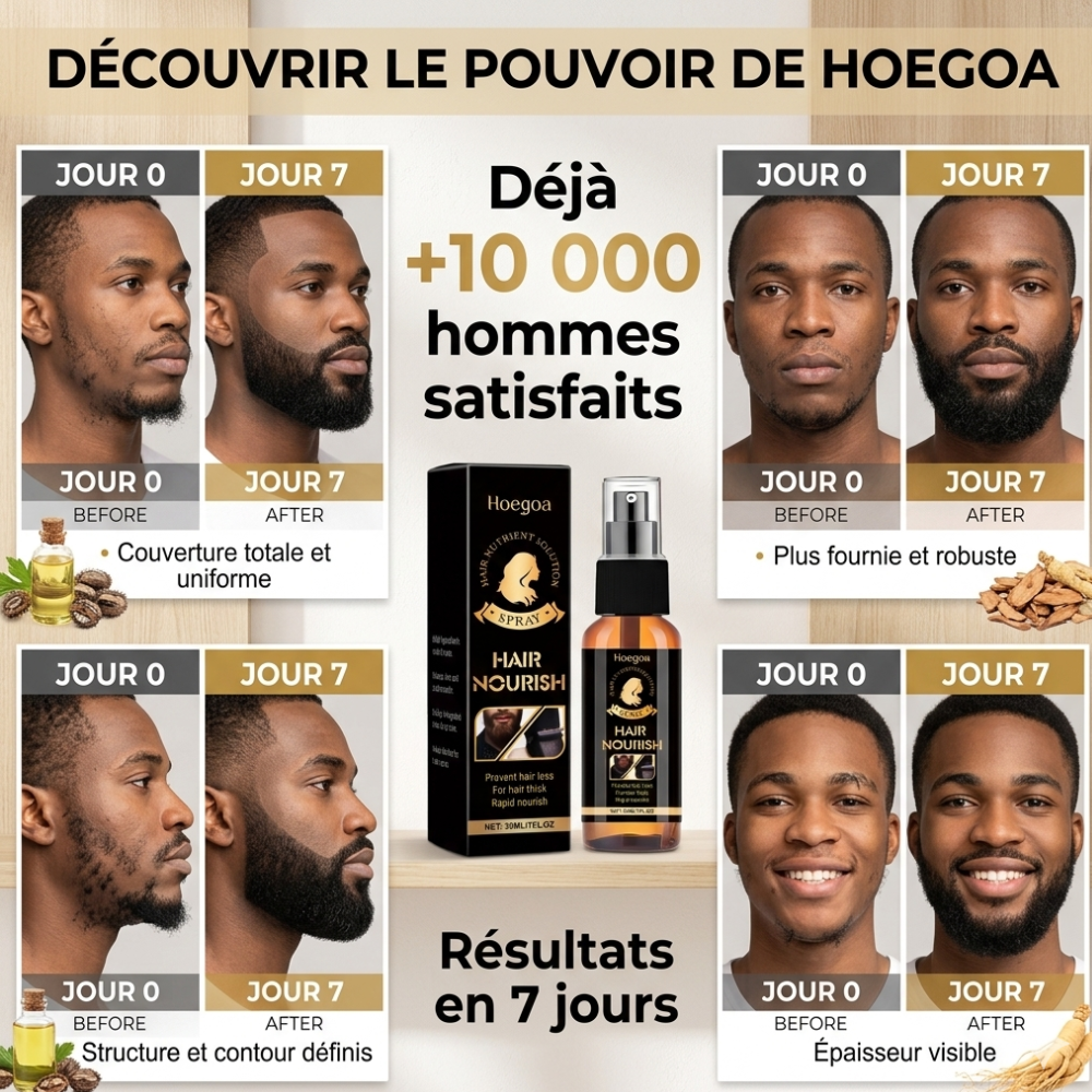 Essence pour croissance puissante de barbe