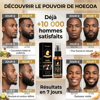 Essence pour croissance puissante de barbe