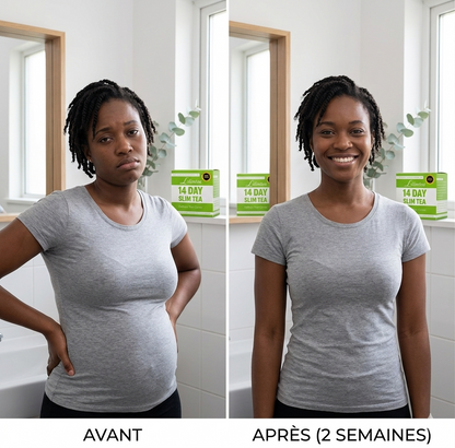 THE VENTRE PLAT 14 JOURS-FINI LES GROS VENTRES ET LES GAINES APRES ACCOUCHEMENT