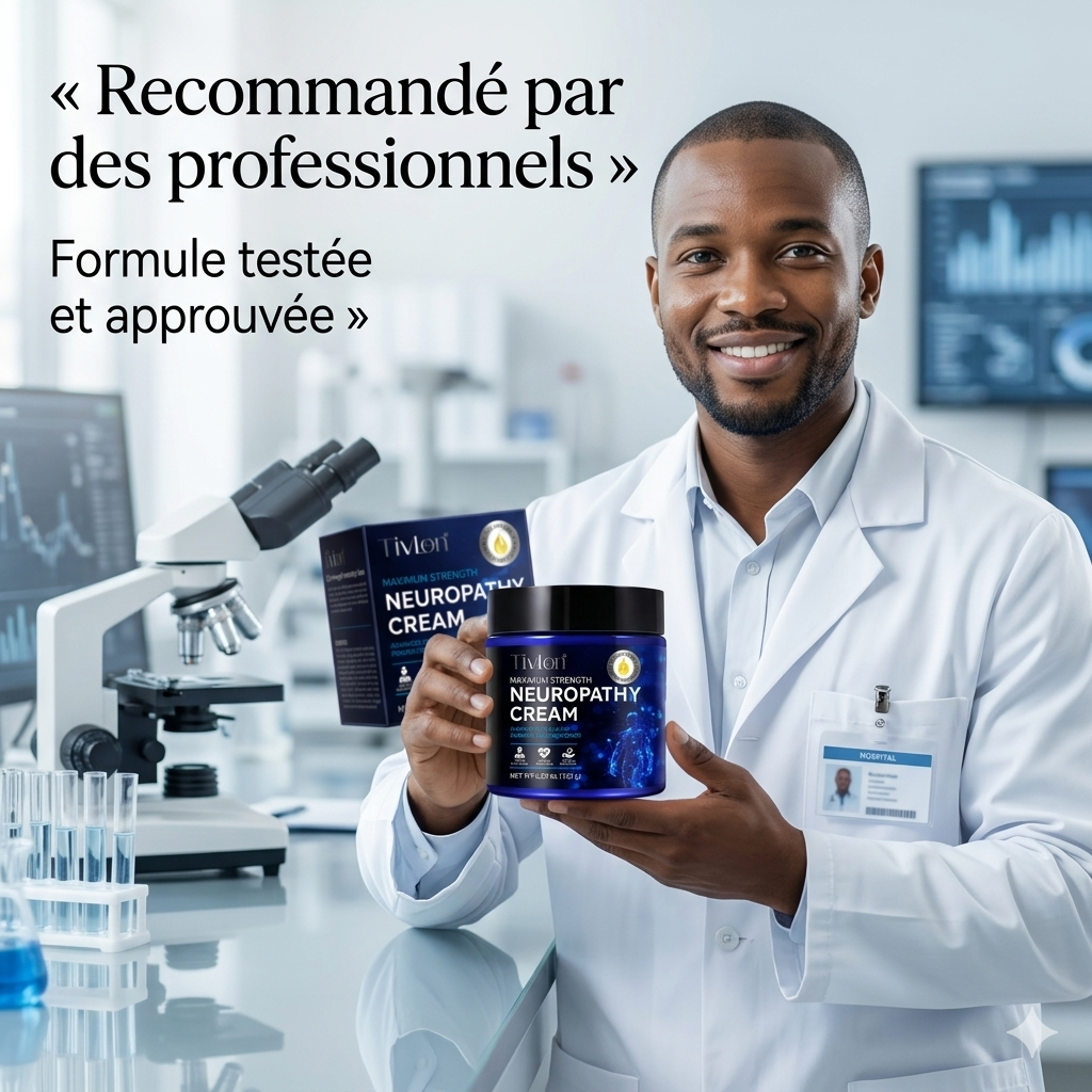 Crème Soulage neuropathe, Varice, Jambes lourde, Douleur et brulure aux pieds, Douleurs articulaire dés la première application
