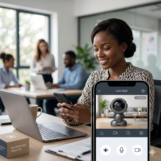 Caméra de sécurité intelligente WiFi interieur