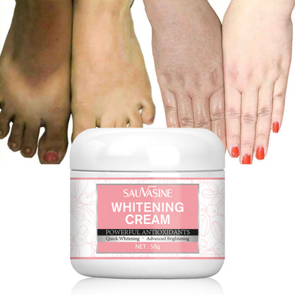 Crème corporelle éclaircissante à la vitamine C